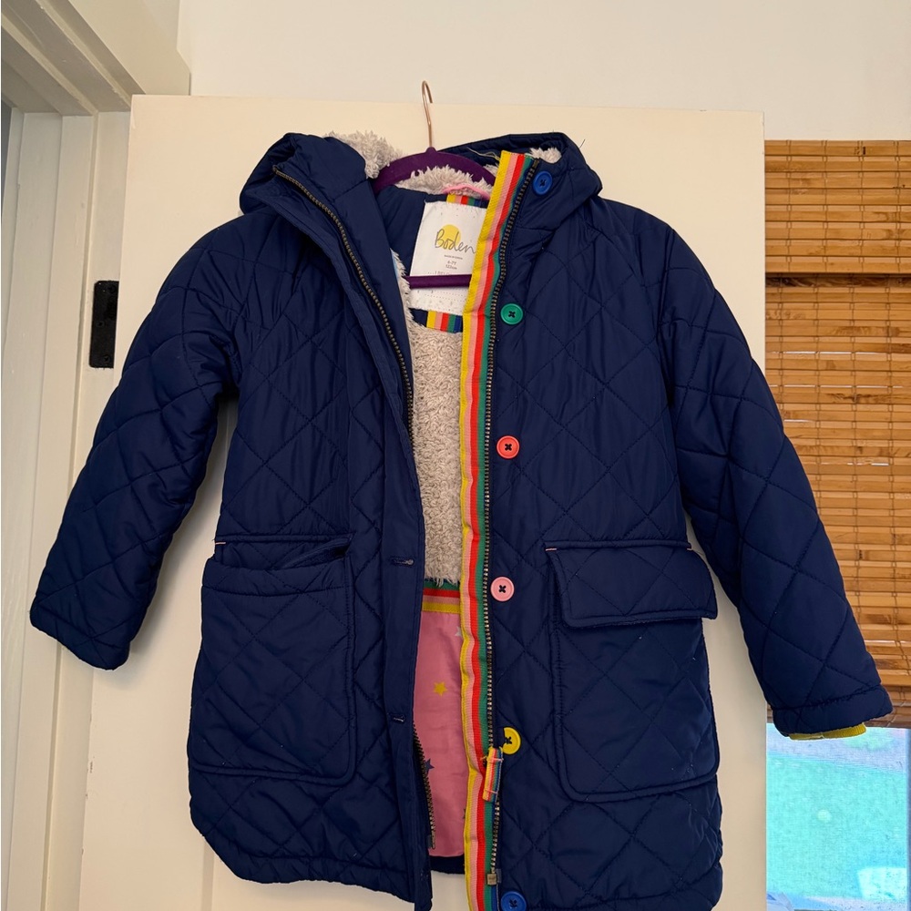 Boden Longline Quilted Jacket